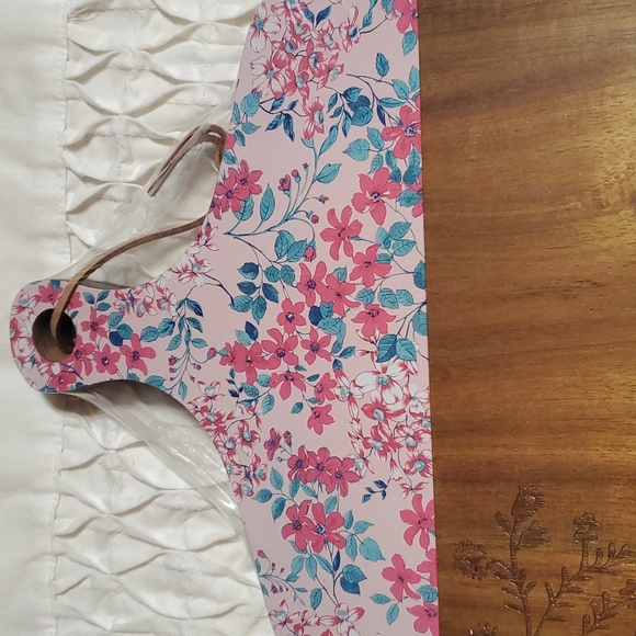 The Pioneer Woman Acacia Printed Pink Charcuterie Board - Picture 7 of 9